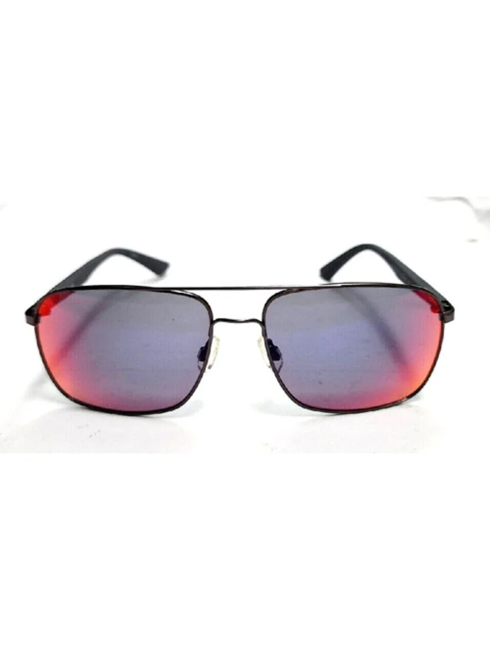 PUMA PU0006S 004 Flexstyle Gunmetal Square Sunglasses 59-16 135 New Box Pouch